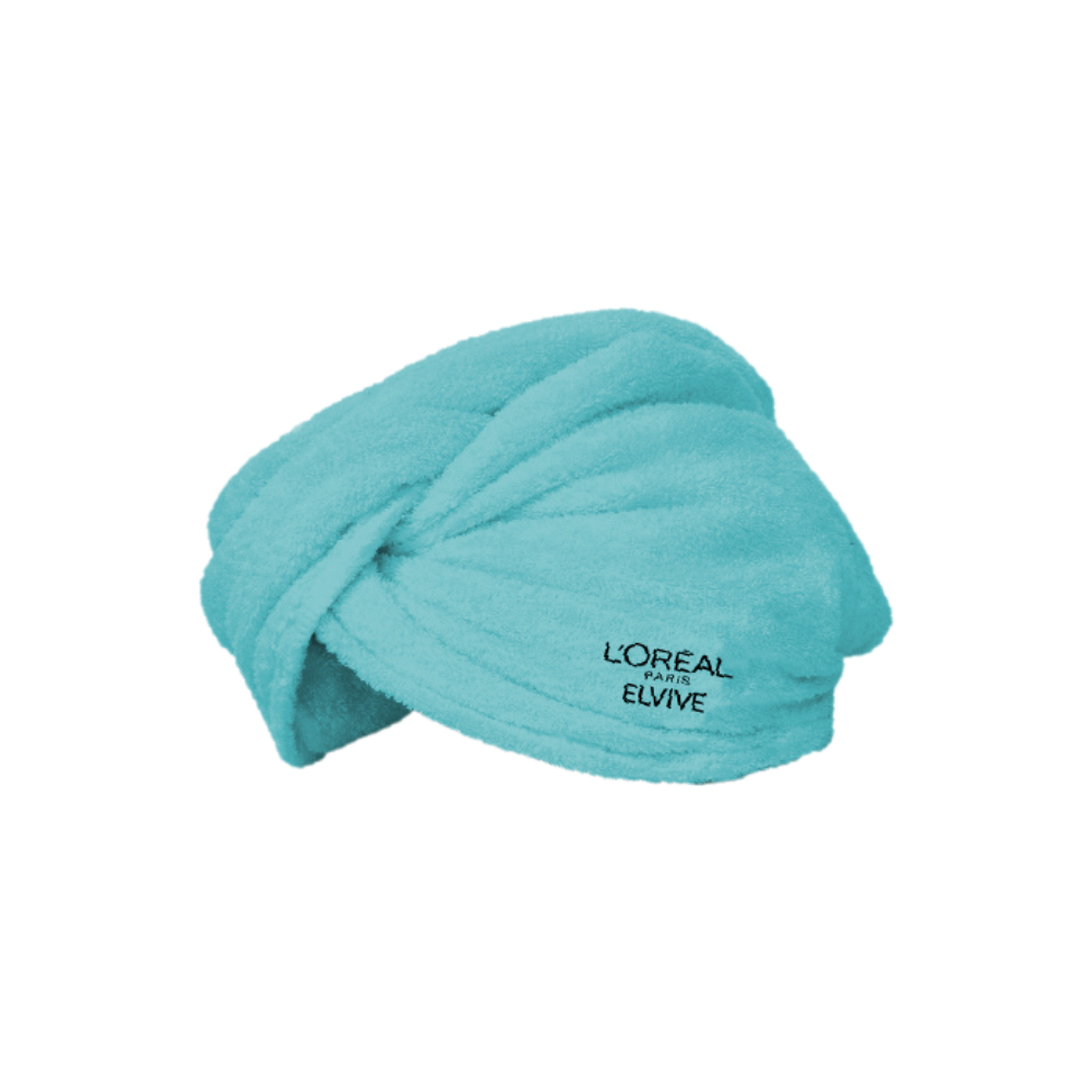 Gift - L'Oreal Elvive Blue Microfiber Towel